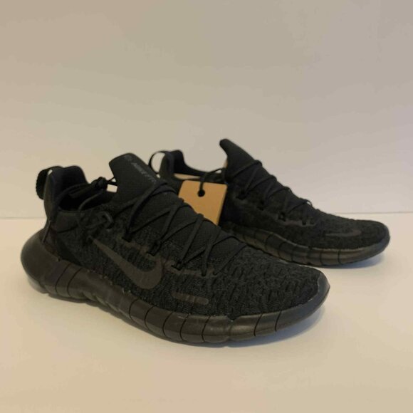 Nike Free Run 5.0 Men's Road Running Sneaker (CZ1884-004) Color: Black NEW - Picture 4 of 7